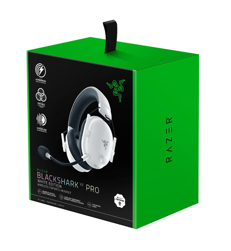 Razer BlackShark V2 Pro (2023) Wireless Gaming Headset - White