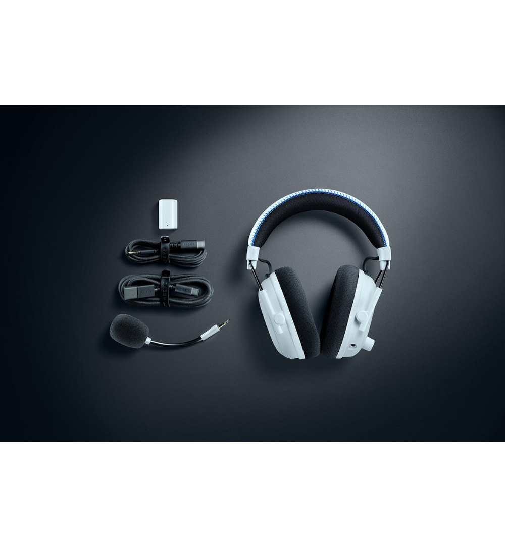 Razer BlackShark V3 Pro for Playstation Wireless Gaming Headset - White