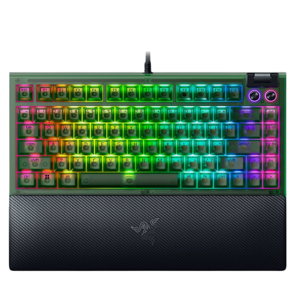 Buy Razer Blackwidow V4 75% Phantom Green Edition RGB US (ANSI