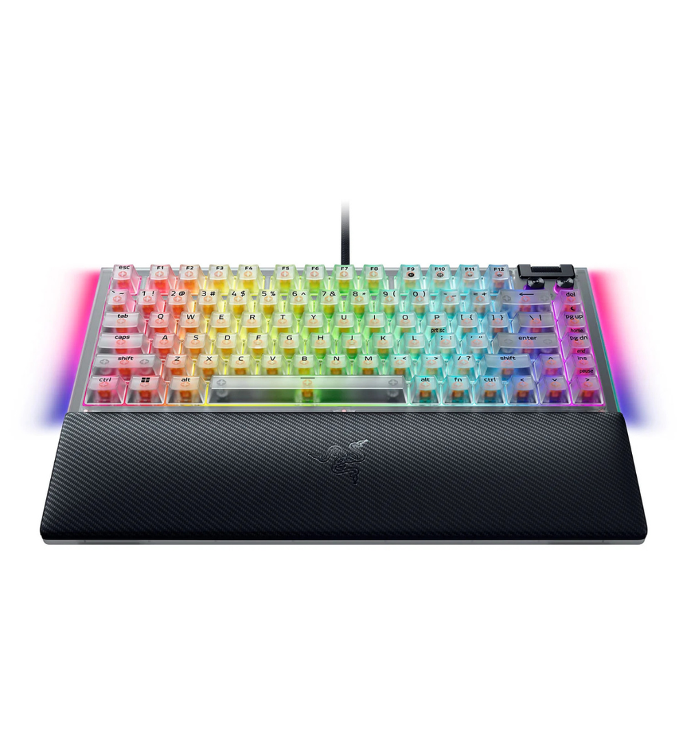 Buy Razer Blackwidow V4 75% Phantom White Edition RGB US (ANSI