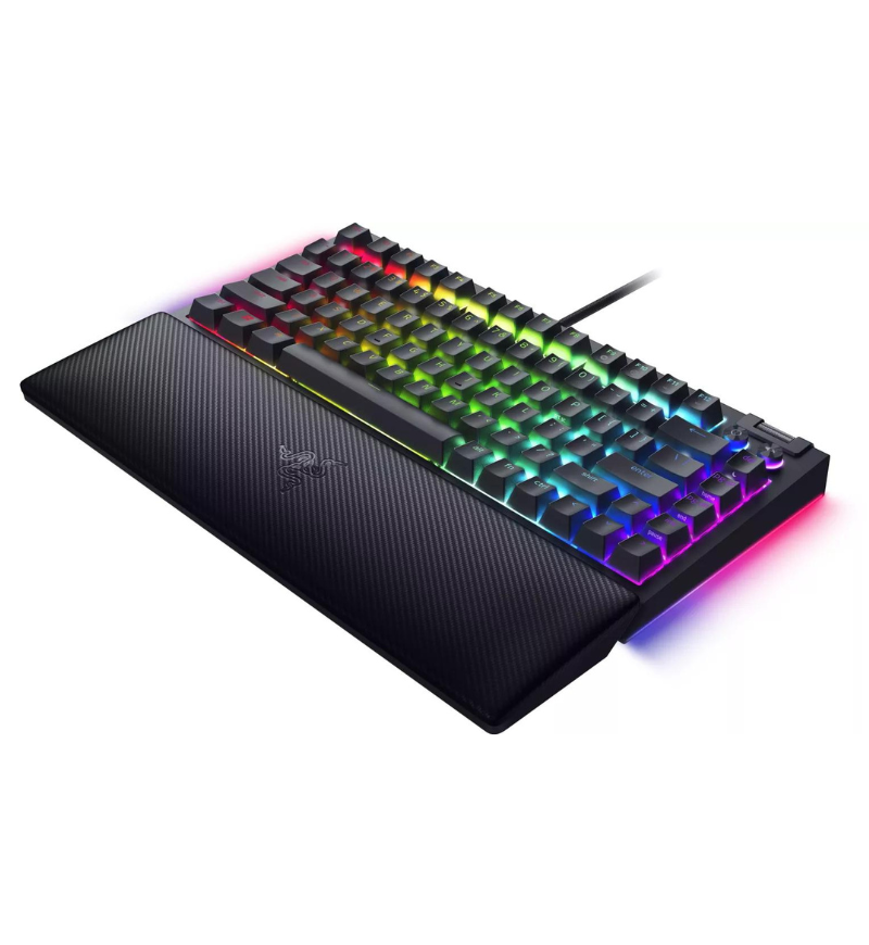 Razer Blackwidow V4 75% RGB Mechanical US ANSI Keyboard - Razer Orange Switches