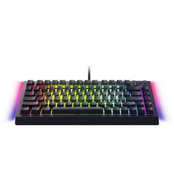 Razer Blackwidow V4 75% RGB Mechanical US ISO Keyboard - Razer Orange Switches