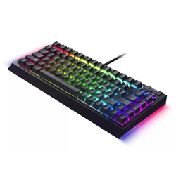 Razer Blackwidow V4 75% RGB Mechanical US ISO Keyboard - Razer Orange Switches