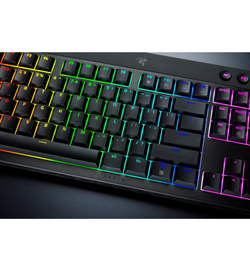 Razer Blackwidow V4 HyperSpeed RGB UK Keyboard - Razer Orange Switches