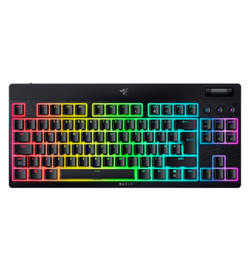 Razer Blackwidow V4 Low Profile TKL HyperSpeed Wireless Keyboard - Razer Orange Switches
