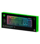 Razer BlackWidow V4 X Gaming Keyboard UK - Razer Green Switches