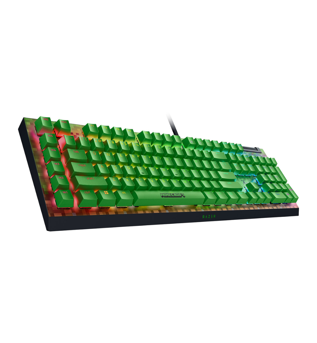 Buy Razer BlackWidow V4 X Minecraft Edition US ANSI RGB Gaming Keyboard ...