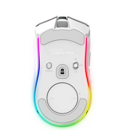 Razer Cobra Pro 77g Wireless RGB Optical Gaming Mouse - White