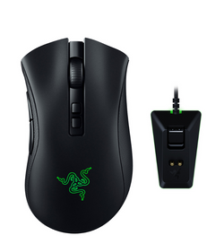 Razer Deathadder V2 Pro 88g Wireless RGB Optical Gaming Mouse + Charging Dock