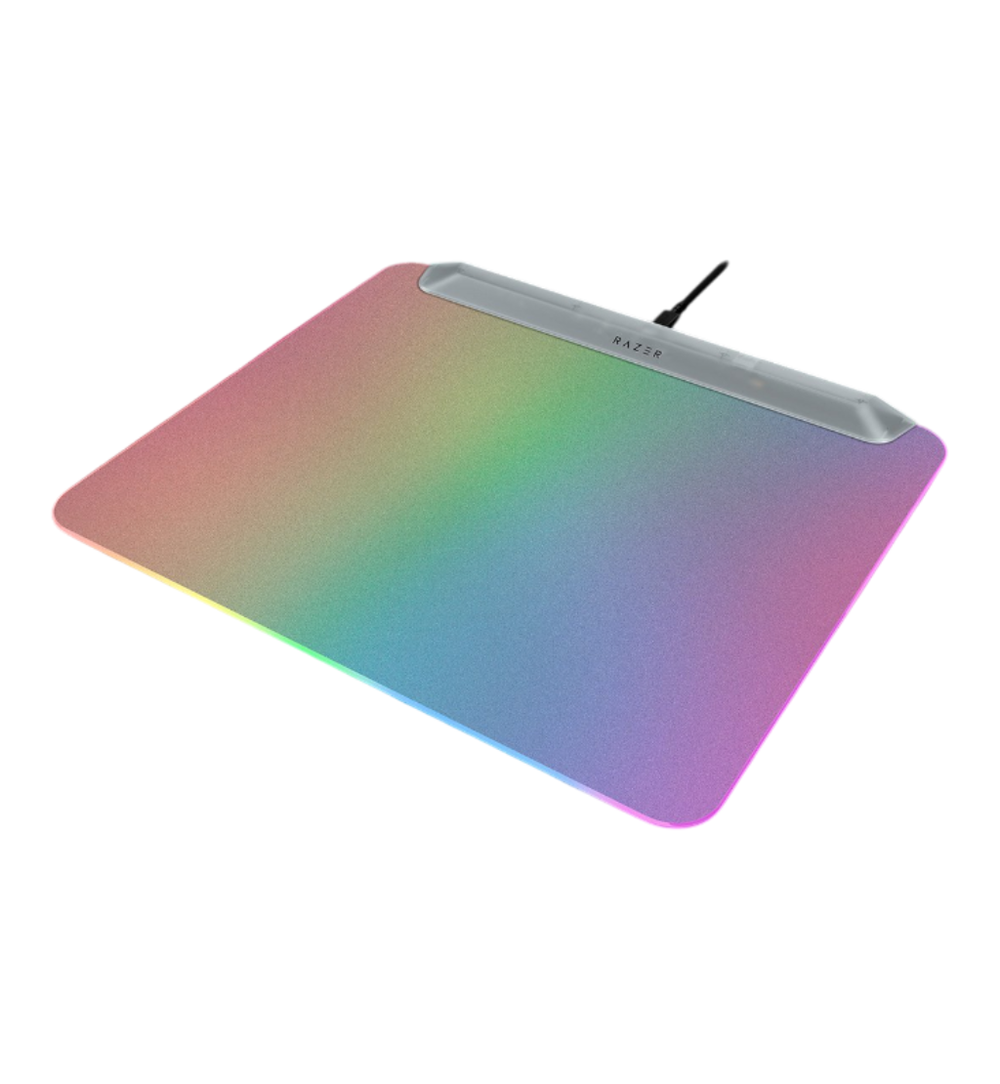 Razer Firefly V2 Pro Illuminated RGB Gaming Mousepad - Phantom White