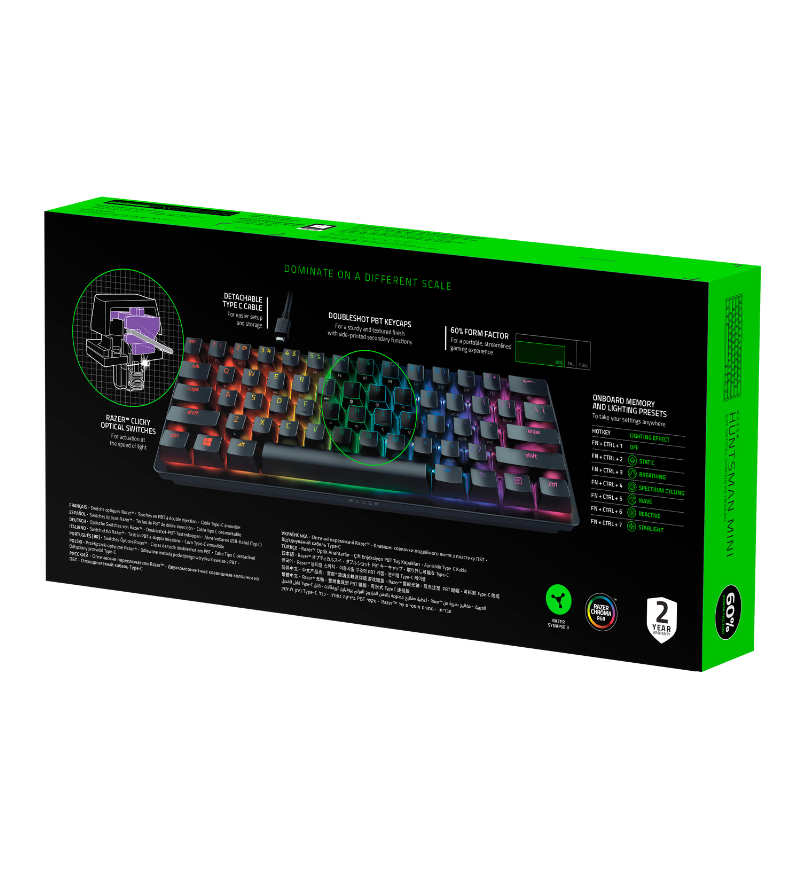 Red Switch Keyboard Razer Buy Razer Huntsman Mini 60% Keyboard UK - Red Switches - RZ03-03391800 ...
