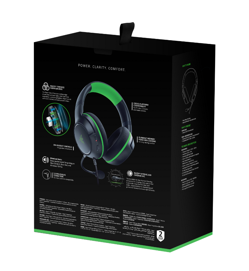 Razer headset online xbox one x