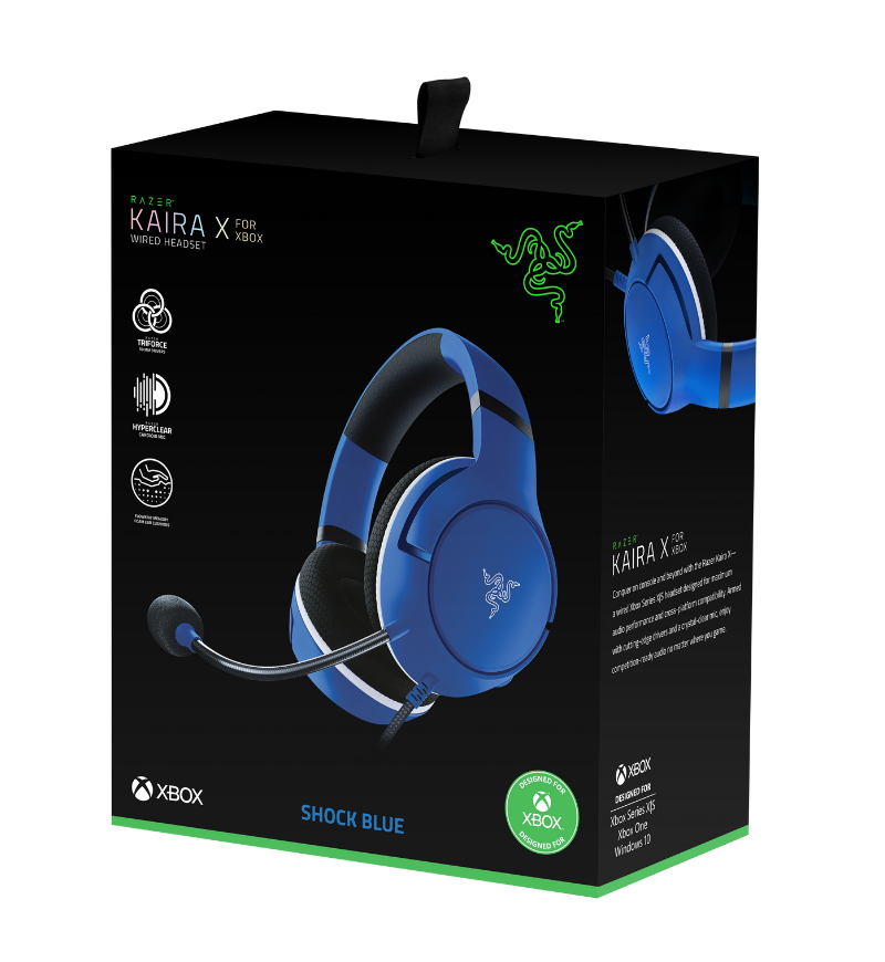 Razer Kaira X for Xbox Wired Headset - Blue