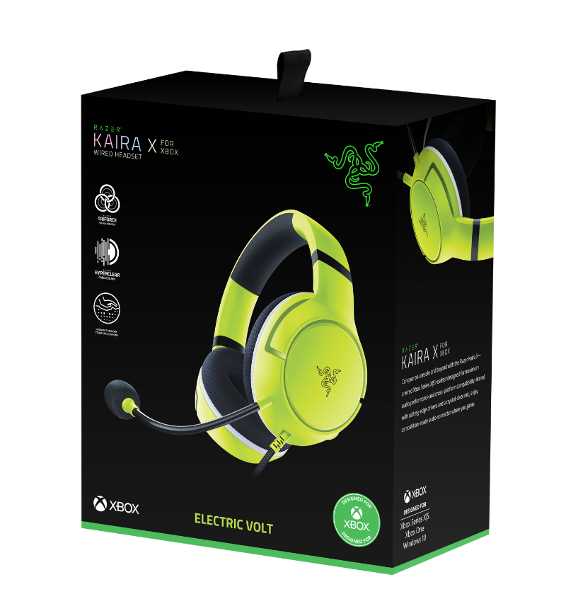 Buy Razer Kaira X for Xbox Wired Headset Lime Green UK RZ04