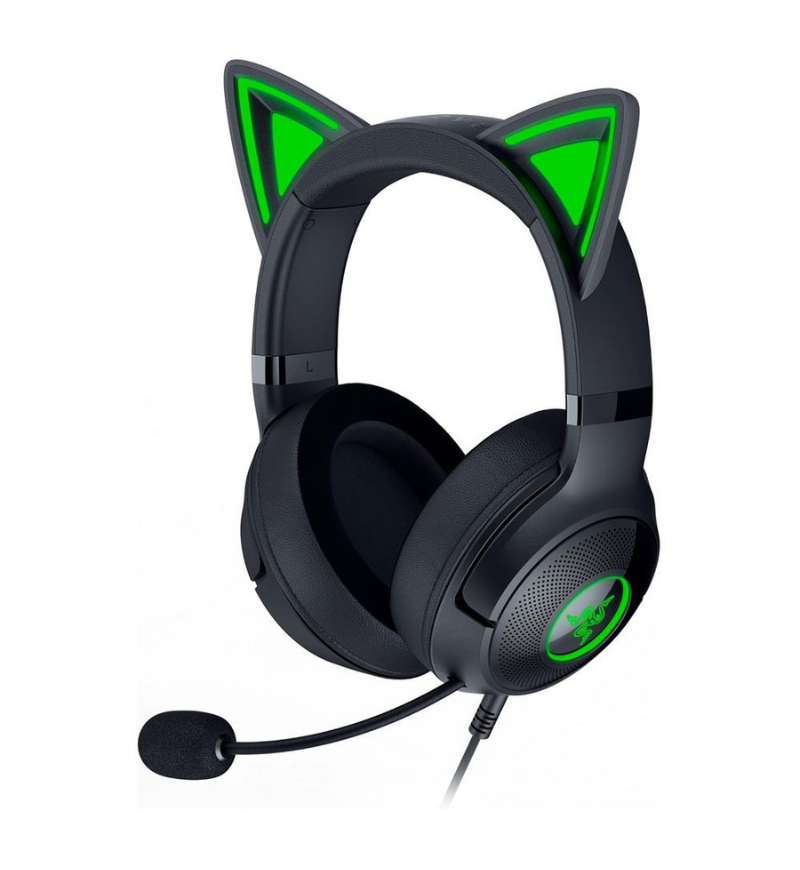 Razer Kraken Kitty V2 Wired RGB Gaming Headset - Black