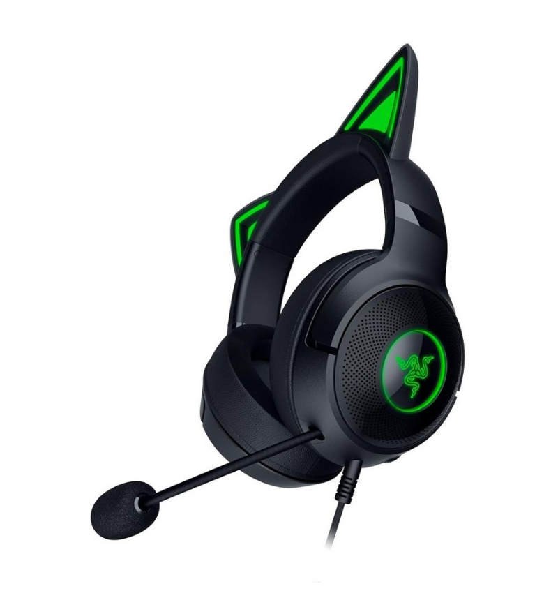 Razer Kraken Kitty V2 Wired RGB Gaming Headset - Black