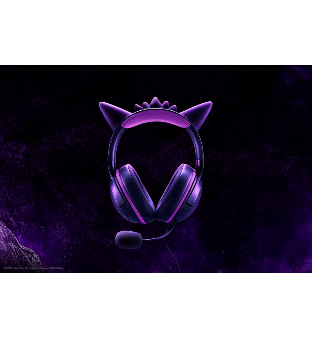 Buy Razer Kraken Kitty V2 Wired RGB Gaming Headset - Gengar Edition UK ...