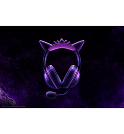 Razer Kraken Kitty V2 Wired RGB Gaming Headset - Gengar Edition
