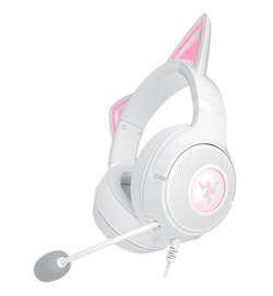 Razer Kraken Kitty V2 Wired RGB Gaming Headset - White