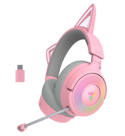 Razer Kraken Kitty V3 Pro Wireless RGB Gaming Headset - Quartz