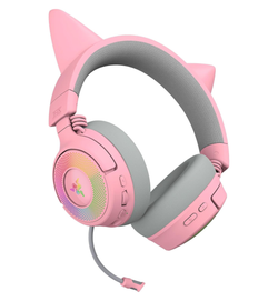 Razer Kraken Kitty V3 Pro Wireless RGB Gaming Headset - Quartz
