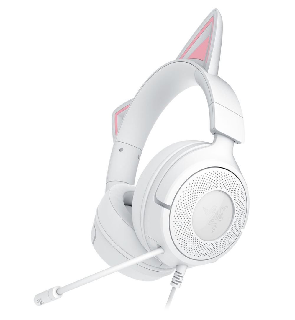 Razer Kraken Kitty V3 X RGB Gaming Headset - White