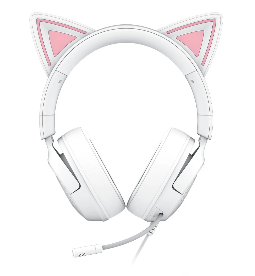 Razer Kraken Kitty V3 X RGB Gaming Headset - White