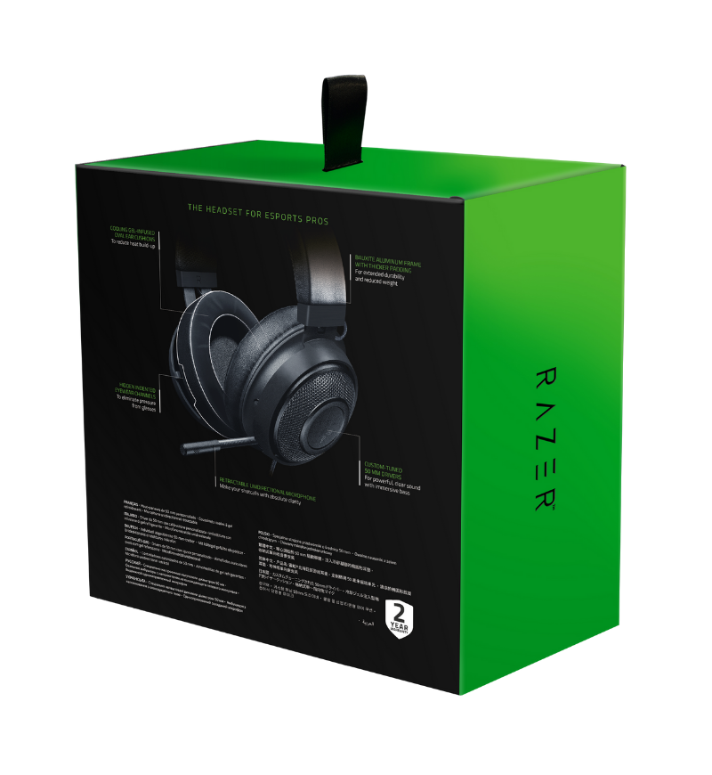 Razer Kraken Wired Headset - Black