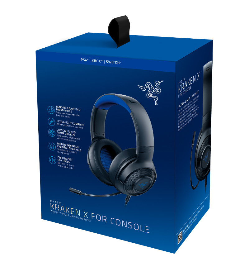 Razer Kraken X for Console Wired Gaming Headset