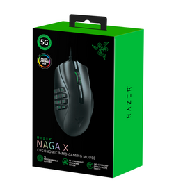 Razer Naga X 85g Wired Gaming Mouse