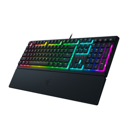 Razer Ornata V3 Gaming Keyboard UK - Low Profile Mecha Membrane Switches