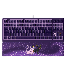Razer Ornata V3 TKL Espeon & Umbreon Edition Gaming Keyboard UK - Razer Mecha-Membrane Switches