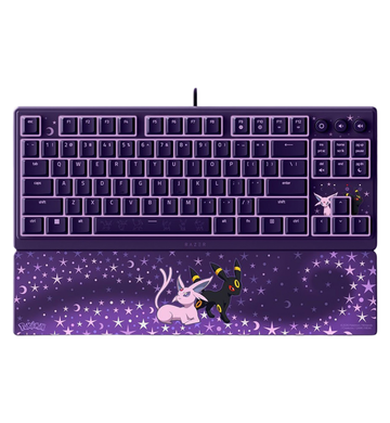 Razer Ornata V3 TKL Espeon & Umbreon Edition Gaming Keyboard UK - Razer Mecha-Membrane Switches