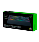 Razer Ornata V3 TKL Gaming Keyboard UK - Low Profile Mecha Membrane Switches