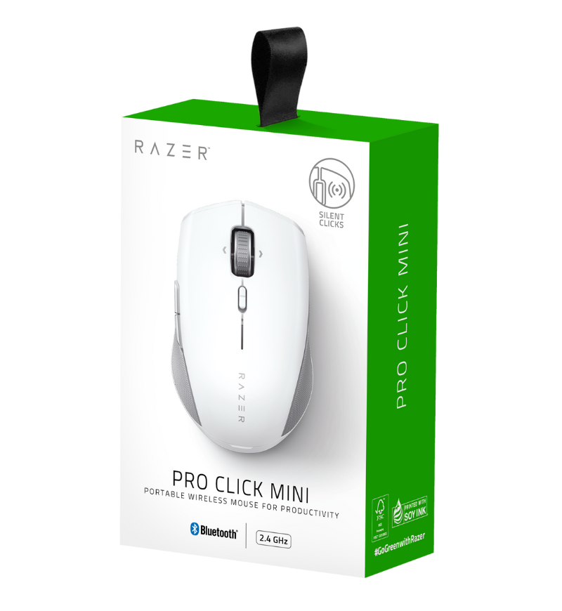 Razer Pro Click Mini 111g Wireless Mouse - White