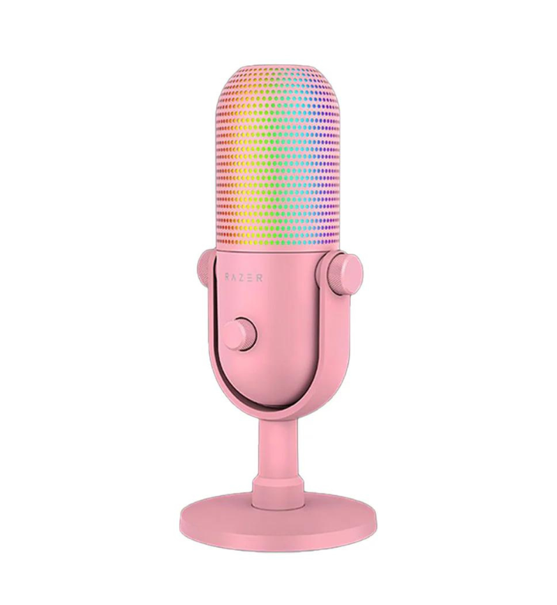 Razer Seiren V3 Chroma RGB USB Microphone - Quartz