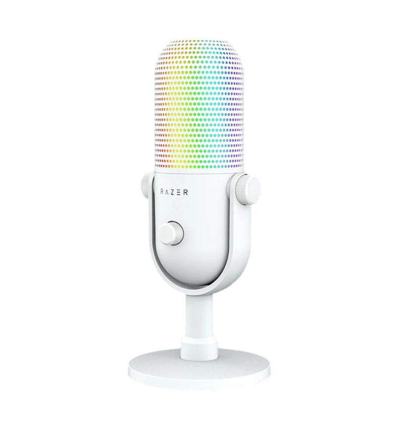 Razer Seiren V3 Chroma RGB USB Microphone - White