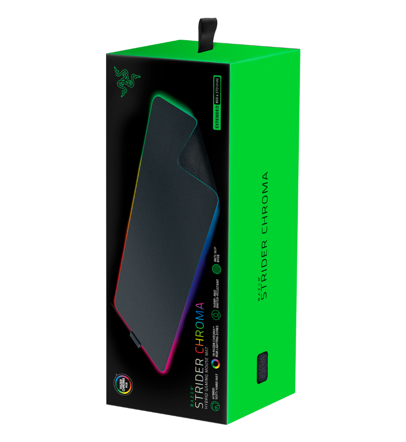 Buy Razer Strider Chroma Hybrid Gaming Mouse Pad Extended UK RZ02 04490100 R3M1 Esports Gear