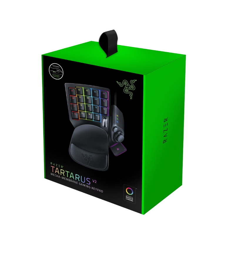 Razer Tartarus V2 RGB Gaming Keypad - Razer Mecha-Membrane Switches