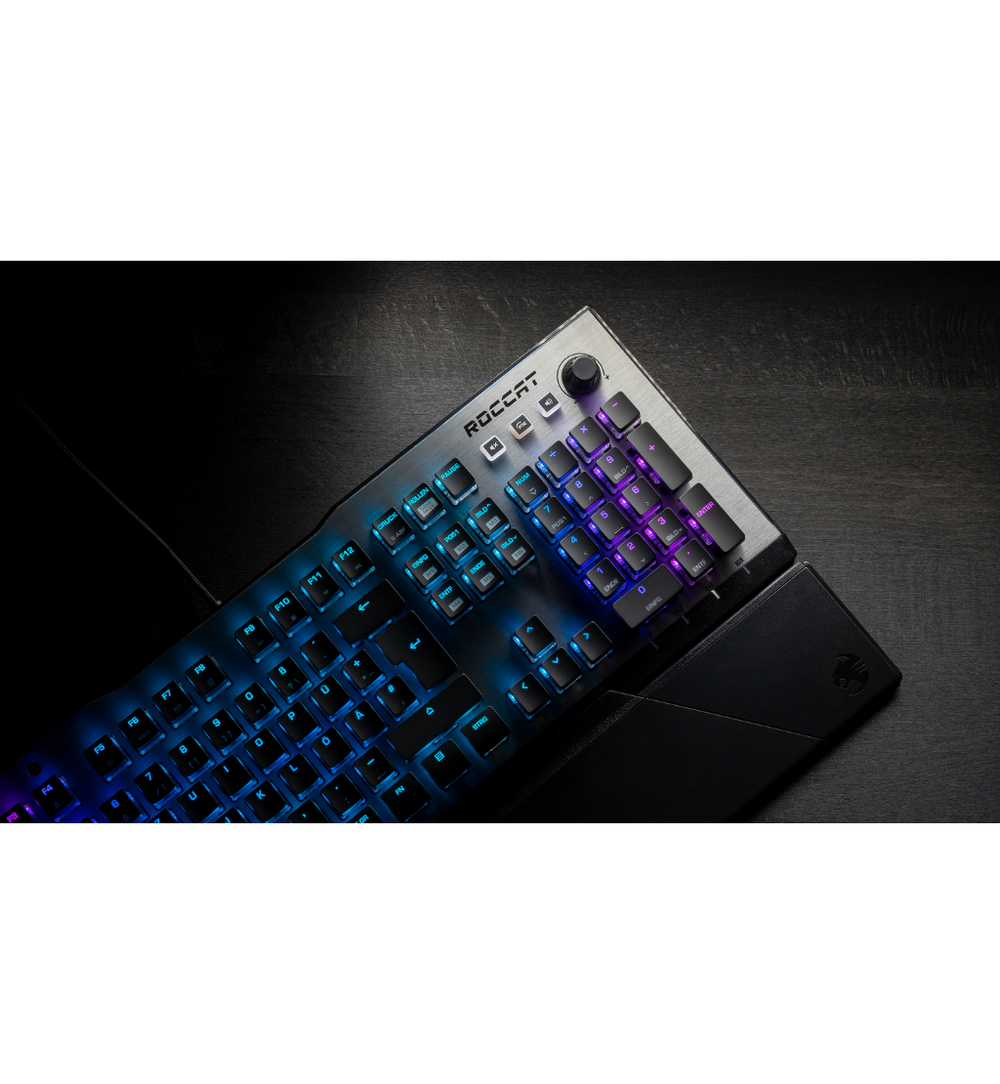 ROCCAT Vulcan 120 AIMO RGB Mechanical Gaming Keyboard - ROCCAT Titan Tactile Switches