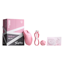 Scyrox V6s 8K 42g Optical Wireless Gaming Mouse - Pink