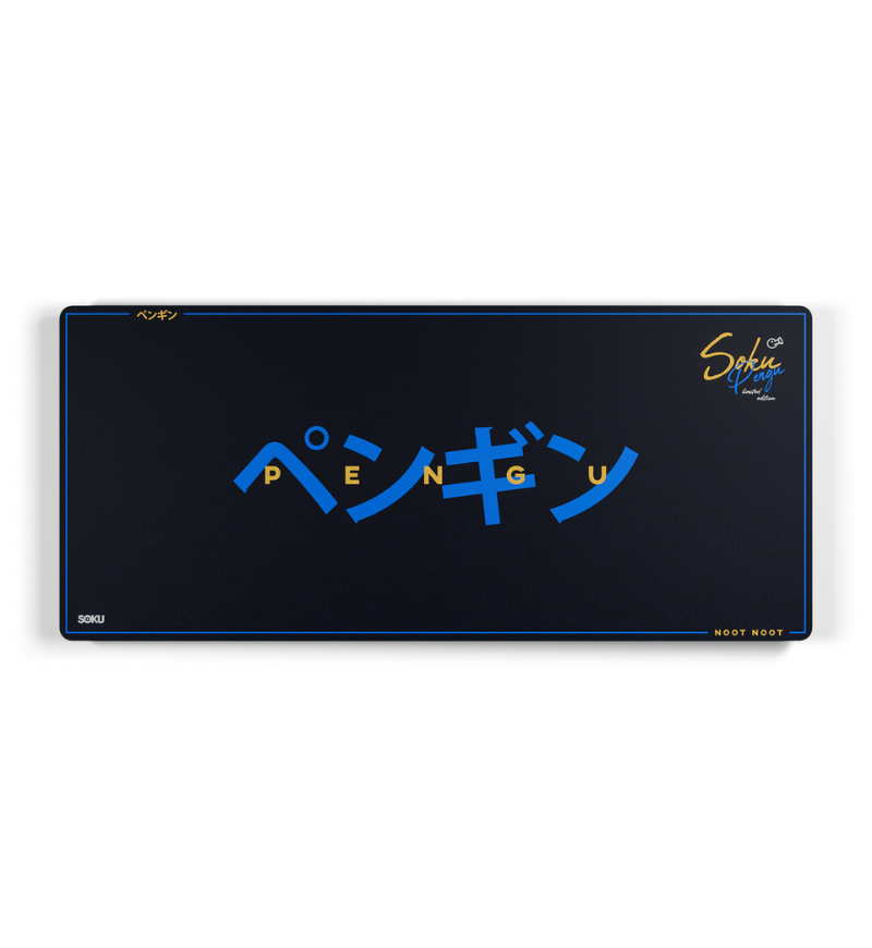 SOKU - SOKU x Pengu Limited Edition Mousepad - Deskpad