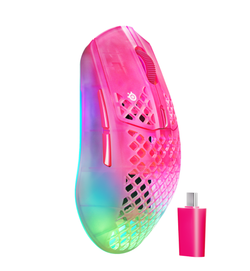 SteelSeries Aerox 3 Wireless Gen 2 68g Wireless Gaming Mouse - Magenta Haze
