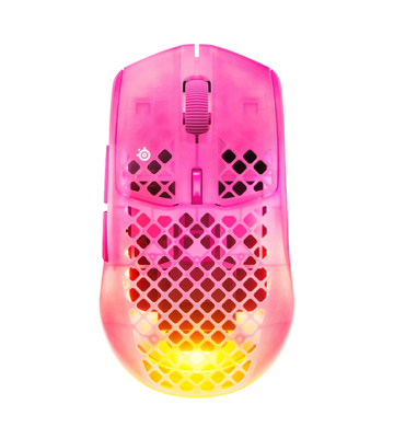 SteelSeries Aerox 3 Wireless Gen 2 68g Wireless Gaming Mouse - Magenta Haze