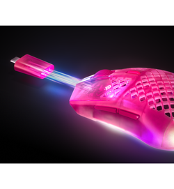 SteelSeries Aerox 3 Wireless Gen 2 68g Wireless Gaming Mouse - Magenta Haze