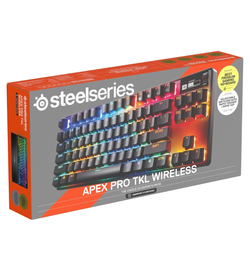 SteelSeries Apex Pro Gen 3 TKL Wireless HE Magnetic Gaming Keyboard - OmniPoint 3.0