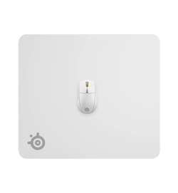 SteelSeries QcK Cloth White Mouse Pad - Large