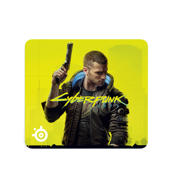 SteelSeries QCK Cyberpunk 2077 Edition - Large