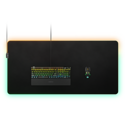 SteelSeries QcK Prism Cloth RGB Mouse Pad - 3XL