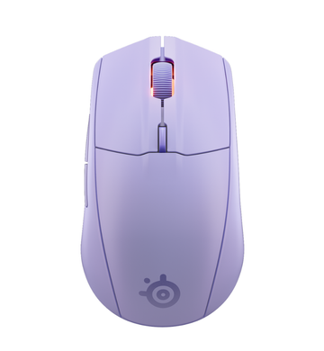 SteelSeries Rival 3 Gen 2 83.5g Wireless Optical Gaming Mouse - Lavender